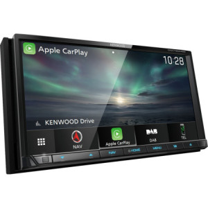 Kenwood DNX7190DABS 2 DIN Fejegység, Navigáció, Apple CarPlay