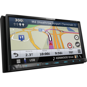 Kenwood DNX7190DABS 2 DIN Fejegység, Navigáció, Apple CarPlay
