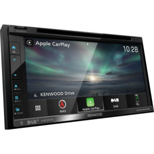 Kenwood DNX5190DABS 2 DIN Fejegység, Navigáció, Apple CarPlay