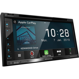 Kenwood DNX5190DABS 2 DIN Fejegység, Navigáció, Apple CarPlay