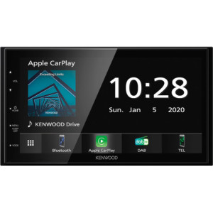 Kenwood DMX5020DABS 2 DIN Fejegység, Apple CarPlay, Android Auto
