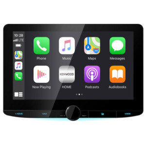 Kenwood DMX9720XDS 2 DIN 10.1" Fejegység, CarPlay Wi-Fi, Android Auto
