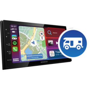 Kenwood DMX5020BTS CAMPER 2 DIN Fejegység, Sygic Lakóautó Navigáció