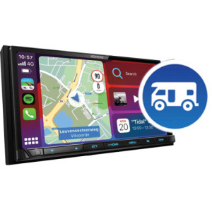 Kenwood DMX8021DAB CAMPER 2 DIN Fejegység, Sygic Lakóautó Navigáció