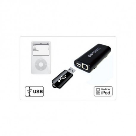 Dension Gateway Lite 3 iPod és USB interface AUDI autókhoz MiniISO 