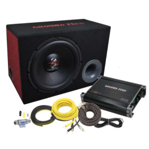 Ground Zero GZ BASS KIT 12.300X-II mélyláda szett (200W RMS)
