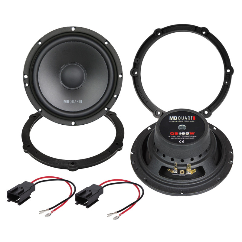 Citroen, Peugeot MB Quart QS165W hangszóró szett