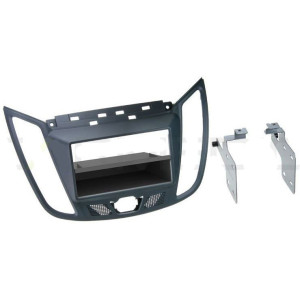 Ford C-Max, Kuga 1, 2 DIN autórádió beszerel? keret, Sötét szürke (381114-22-2)