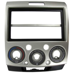 Ford Ranger, Mazda BT-50 2 DIN autórádió beszerel? keret, Ezüst (CT23FD14)
