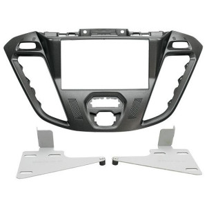 Ford Transit Custom 2 DIN autórádió beszerel? keret, antracit (381114-26-3)