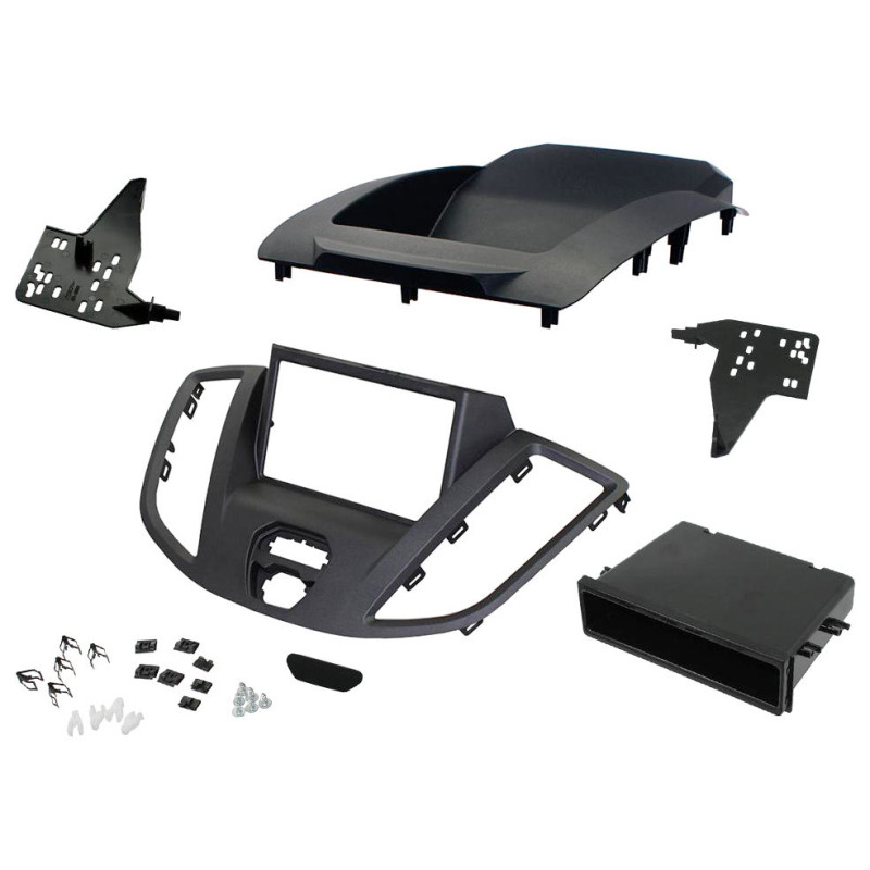 Ford Transit V363 2 DIN autórádió beszerel? keret, szürke (CT23FD65)