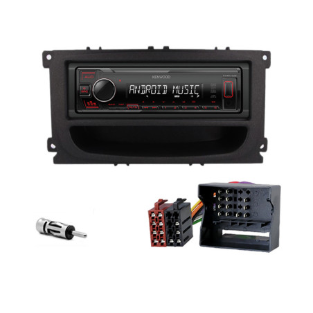 Ford 1 DIN Kenwood fejegység szett