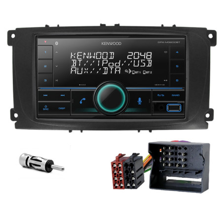 Ford 2 DIN Kenwood BT fejegység szett