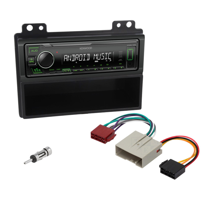 Ford Fiesta 1 DIN Kenwood fejegység szett