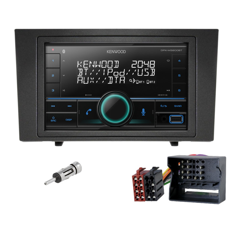 Ford Mondeo 2 DIN Kenwood BT fejegység szett