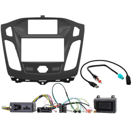 Ford Focus III 2 DIN fejegység extra beépít? szett