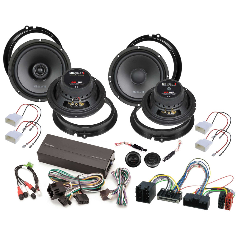 Ford 1 MB Quart QS, Pioneer Powered 400W hangszóró szett