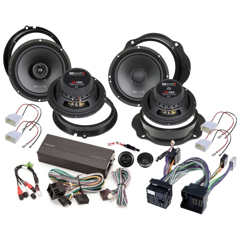 Ford 3 MB Quart QS, Pioneer Powered 400W hangszóró szett