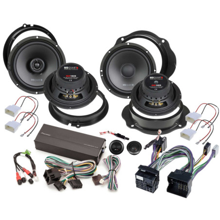 Ford 3 MB Quart QS, Pioneer Powered 400W hangszóró szett