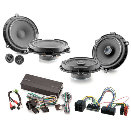 Ford 1 Focal Inside, Pioneer Powered 400W hangszóró szett