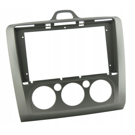 Ford Focus II, 9" autórádió beszerel? keret, ezüst, Perfect FIT (15_FR110N)