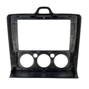 Ford Focus II, 9" autórádió beszerel? keret, ezüst, Perfect FIT (15_FR110N)