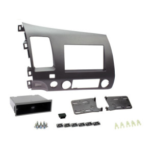 Honda Civic Hybrid 1, 2 DIN autórádió beszerel? keret, antracit (CT23HD05L)