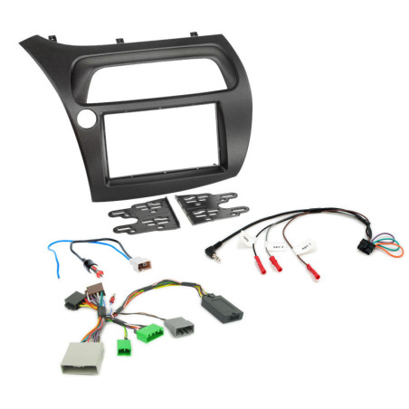 Honda Civic 2 DIN fejegység extra beépít? szett