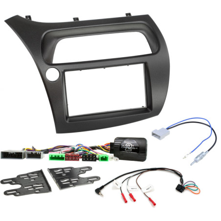 Honda Civic 2 DIN autórádió beszerel? szett (CTKHD01L)