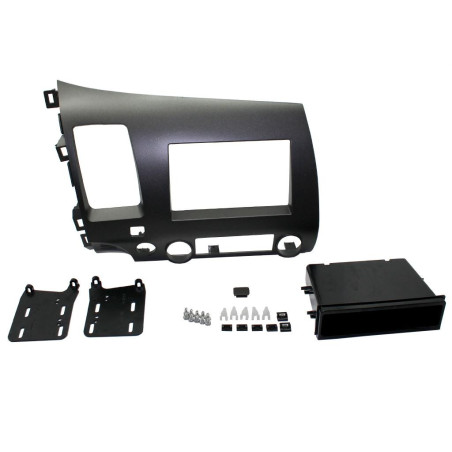 Honda Civic Hybrid 1, 2 DIN autórádió beszerel? keret, antracit (CT24HD05)
