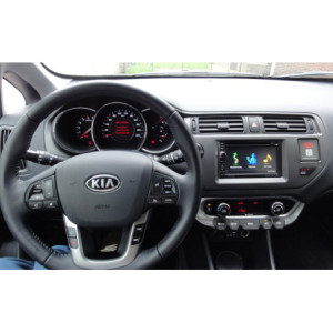 Kia Rio 2 DIN autórádió beszerelõ keret, antracit (381178-29-1)