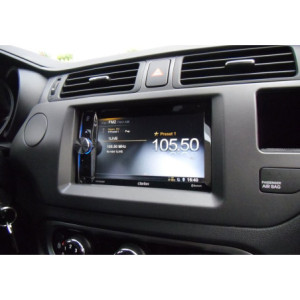 Kia Rio 2 DIN autórádió beszerelõ keret, antracit (381178-29-1)