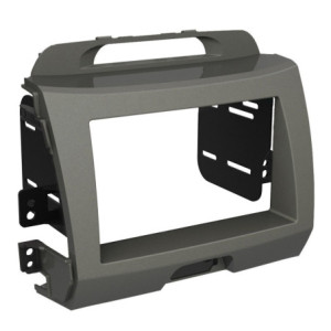 Kia Sportage 2 DIN autórádió beszerelõ keret, szürke (CT23KI51)