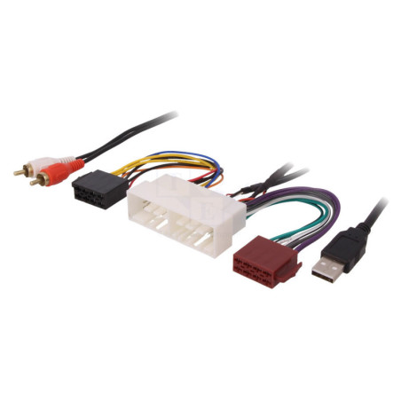 Hyundai, KIA autórádió ISO csatlakozó (ZRS-AS-75.1B)