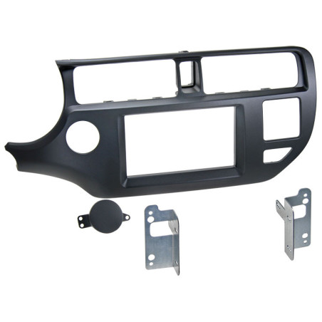 Kia Rio 2 DIN autórádió beszerelõ keret, antracit (381178-29-1)
