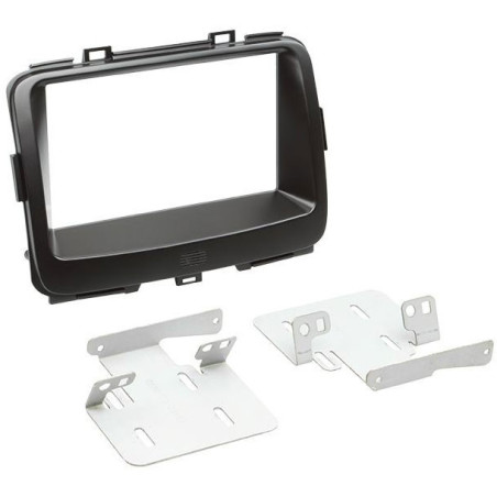 Kia Carens 2 DIN autórádió beszerelõ keret, fekete (381178-36)