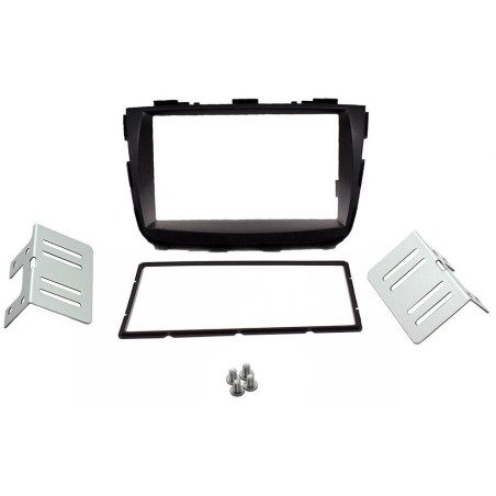 Kia Sorento 2 DIN autórádió beszerelõ keret, fekete (CT23KI42)