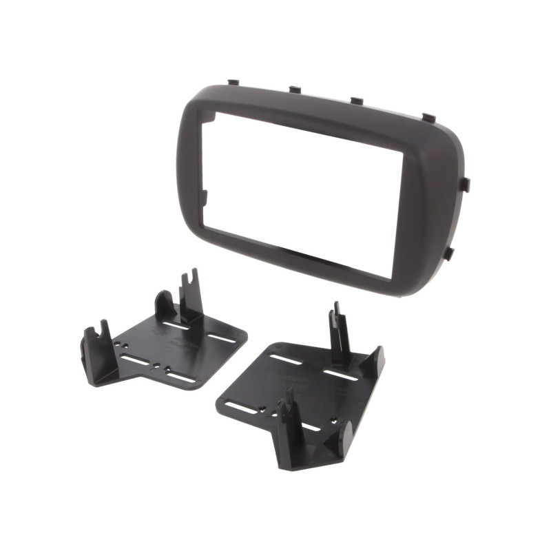 Fiat 500X 2 DIN autórádió beszerel? keret, fekete (RAM-40.812)