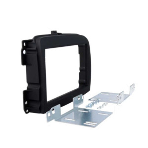 Fiat 500L 2 DIN autórádió beszerel? keret, fekete (RAM-40.452.3)