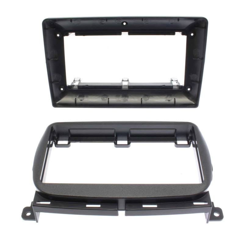 Fiat 500, 9" autórádió beszerel? keret, Perfect FIT (AJ-FIAT-006)