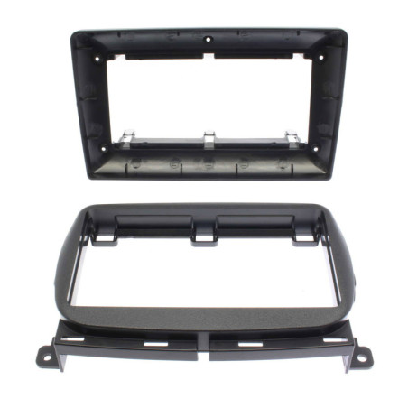 Fiat 500, 9" autórádió beszerel? keret, Perfect FIT (AJ-FIAT-006)