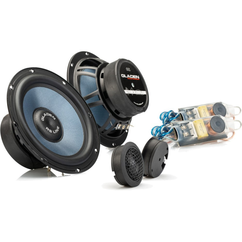 Gladen Audio RS 165 Speed 165 mm 2 utas komponens hangszóró szett GA-RS165SPEED-G2