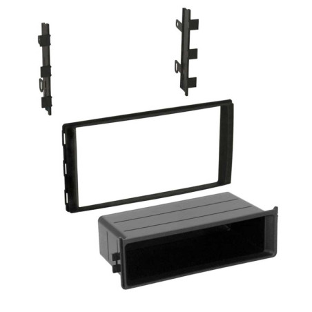 Nissan 1, 2 DIN autórádió beszerelõ keret (CT24NS34)