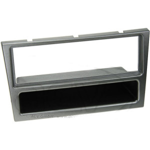 Opel 1 DIN autórádió beszerelõ keret, Aluminium (281230-26-4)