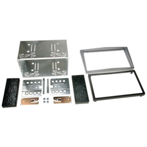 Opel 2 DIN autórádió beszerelõ keret, Matt Króm (CT23VX02A)