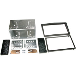 Opel 2 DIN autórádió beszerelõ keret, Zongoralakk Fekete (CT23VX18)