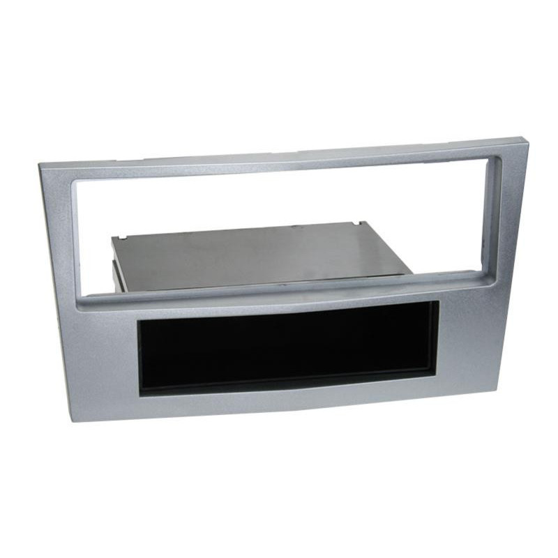 Opel 1 DIN autórádió beszerelõ keret, Matt Króm (281230-24-4)