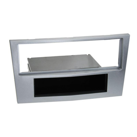 Opel 1 DIN autórádió beszerelõ keret, Matt Króm (281230-24-4)