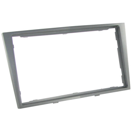 Opel 2 DIN autórádió beszerelõ keret, Ezüst (RAM-40.152.04)