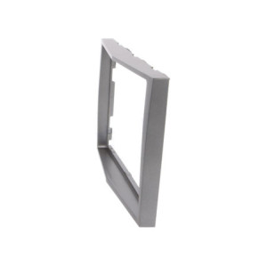 Opel 2 DIN autórádió beszerelõ keret, Antracit (RAM-40.152.7)